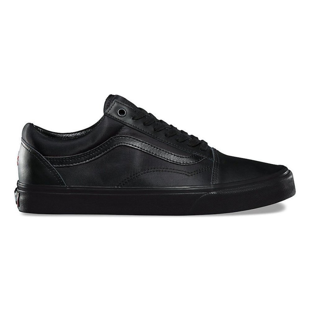 Vans Old Skool ATCQ All Black Red Women's 8 Skate Shoes New A Tribe